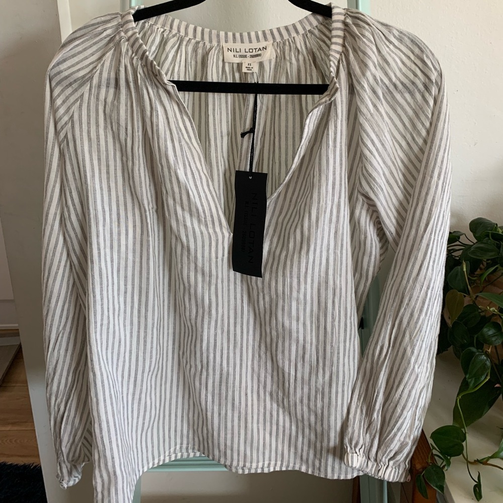 Nili Lotan Brooke Top size XS